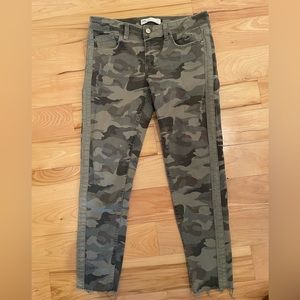 Zara Camo Skinny Jeans